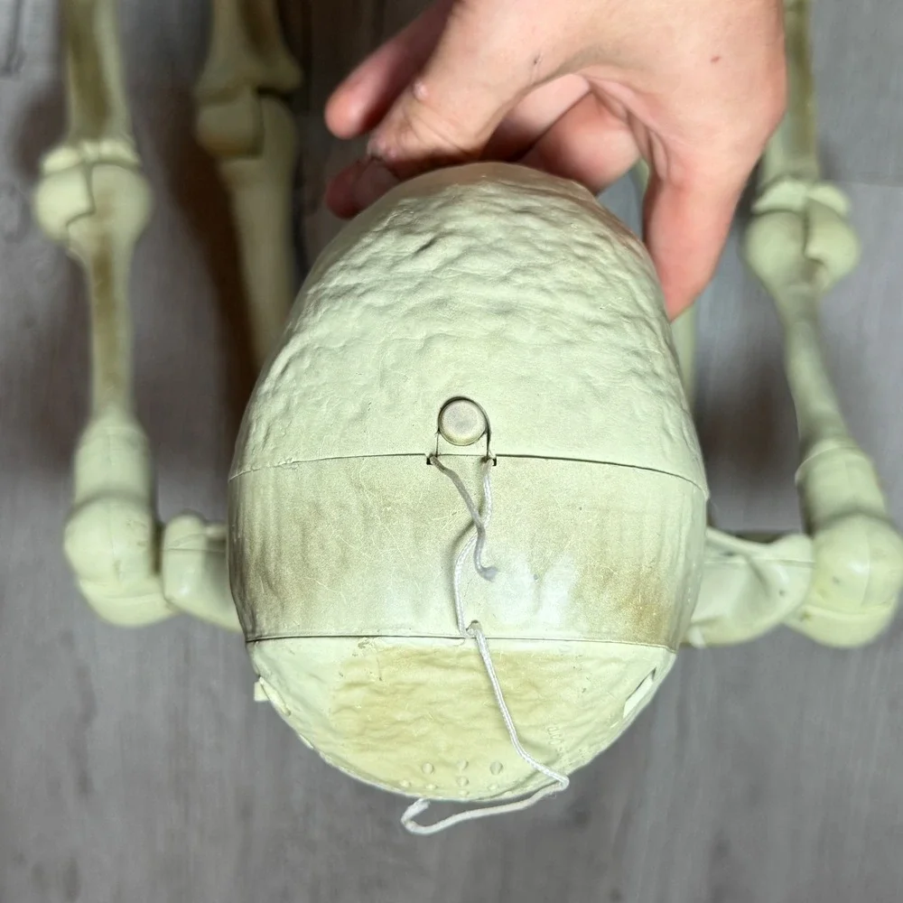 Gemmy Wisecrack Jack Skeleton Talking Pop Out Eyes Prop - As-Is For Parts